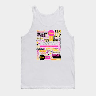 LOONA Collage Tank Top